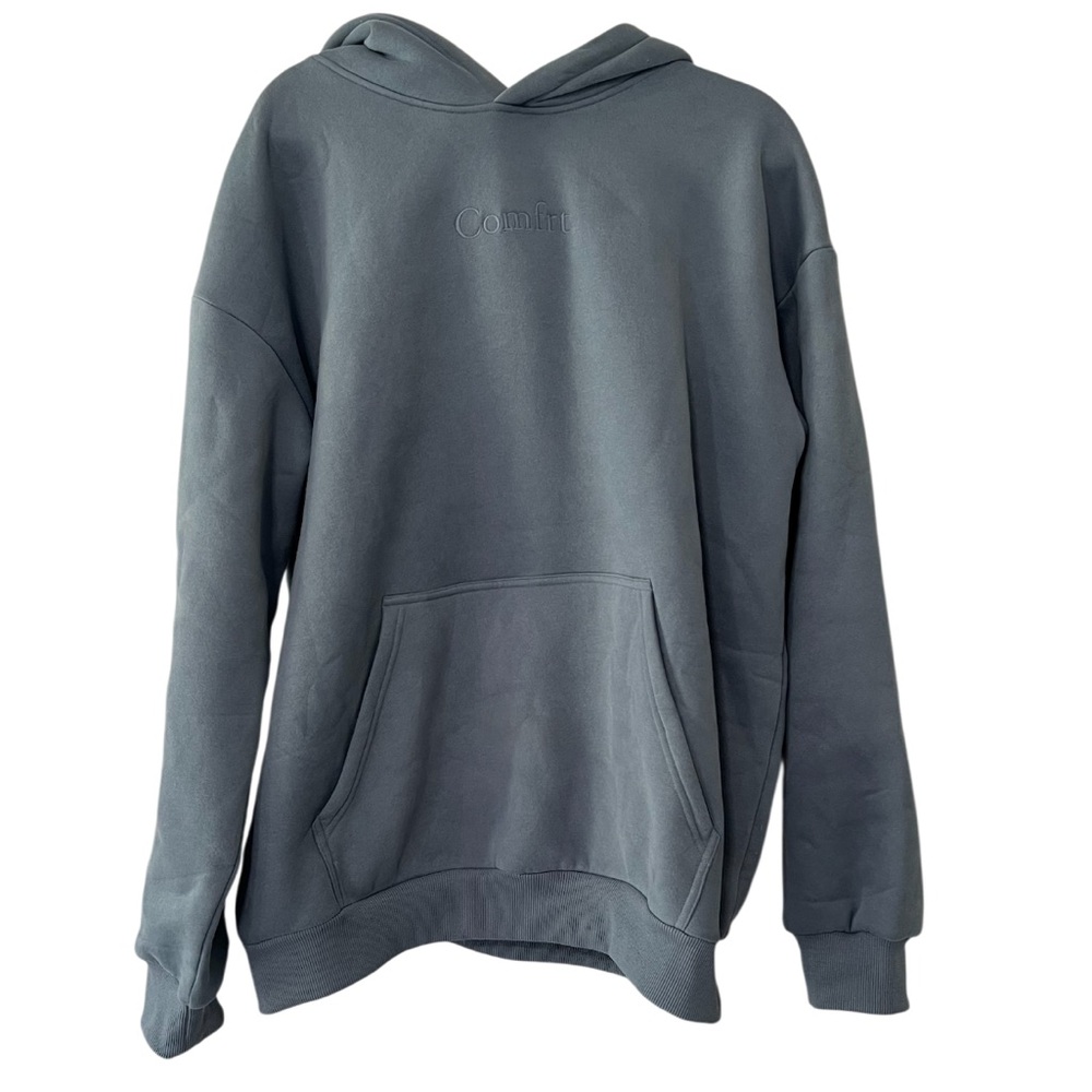 Comfrt Sky Blue Pullover Hoodie